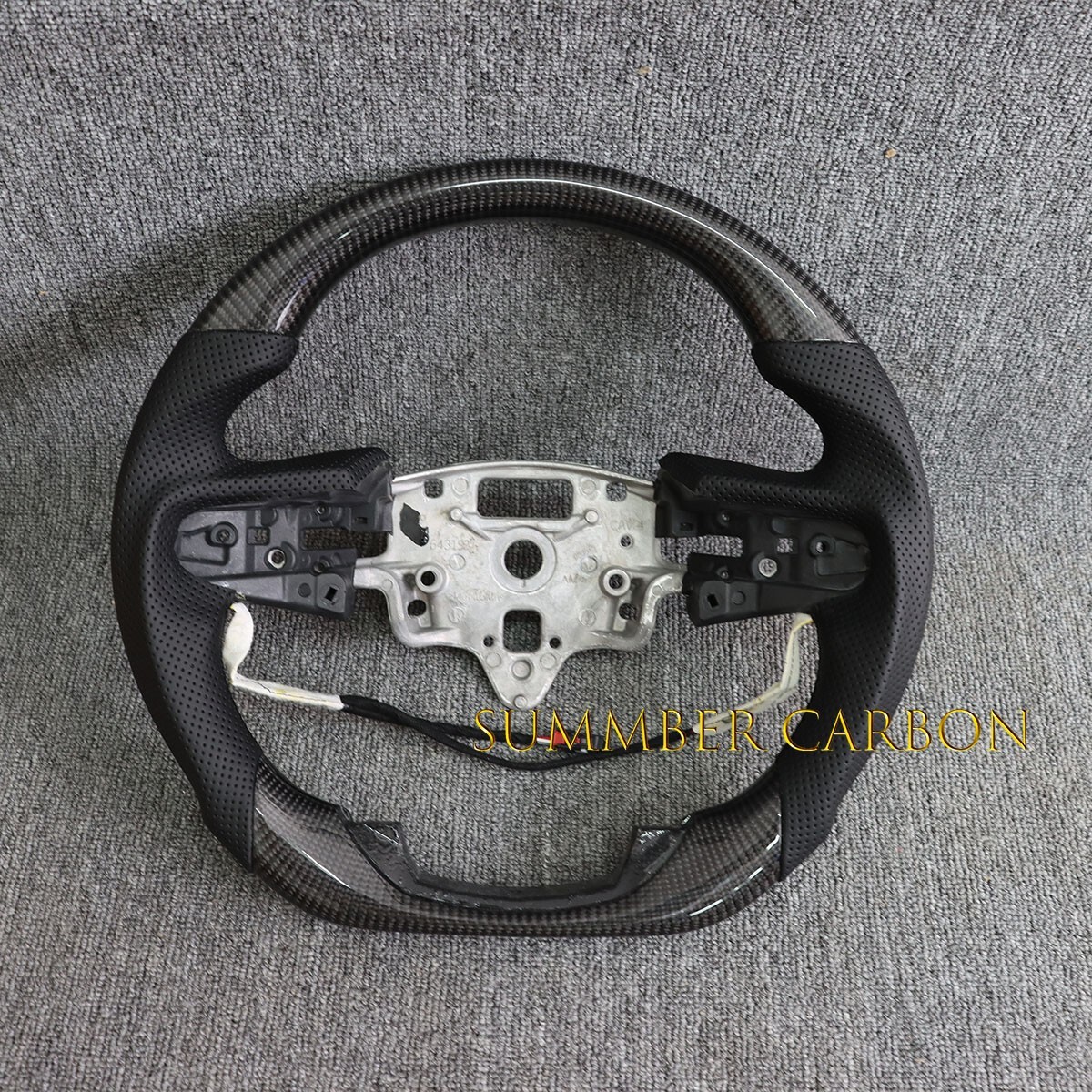Carbon Fiber Steering Wheel Fit Silverado 1500 Tahoe Z71 w/Heated 2021 ...