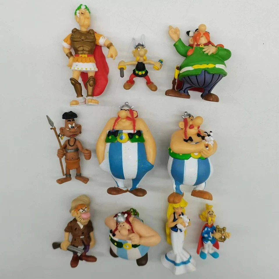 Figura de acción de juguete de PVC Astérix y Obélix Panacea Plastoy colección regalo suelto fuera de caja Foto 3 de 4
