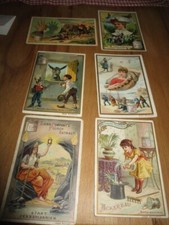 6 Liebigbilder Fr&uuml;he Serien Arnold 214, 106, 257, 220, 185, 271