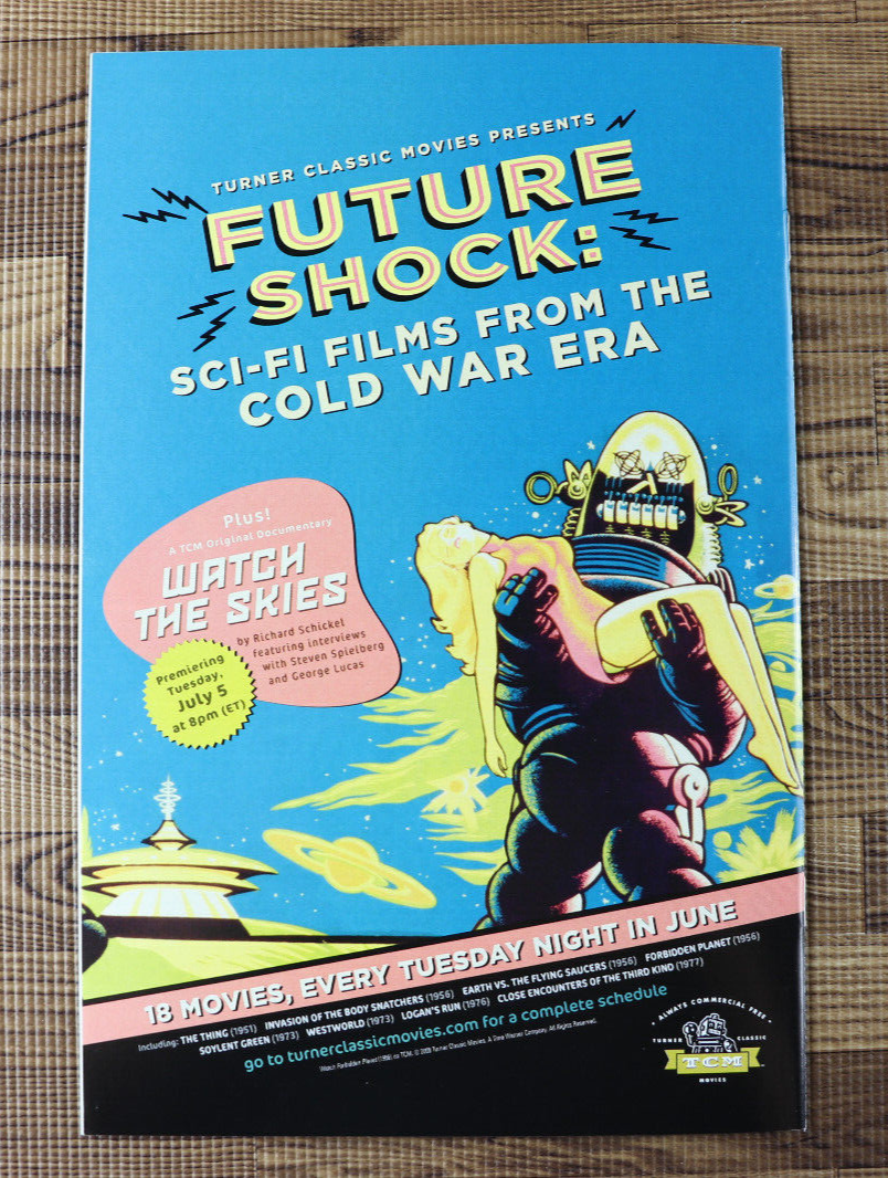 Forbidden Planet 1956 Vintage Science Fiction Movie Poster #38