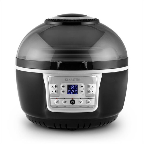 HOT: INFRAROT HALOGEN HEIßLUFT BACK OFEN FRITEUSE GARGERÄT KOCHTOPF GRAU-SCHWARZ - Bild 5 von 11
