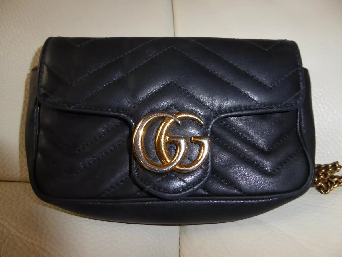 Gucci GG Marmont Matelasse Leather Super Mini Bag (Varied Colors)