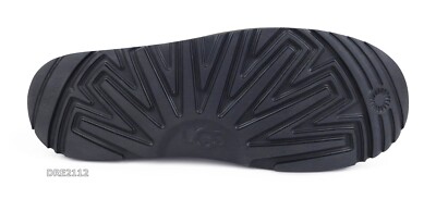 UGG Classic Short Pull-On Weather Black Winter Boots Mens Size 10