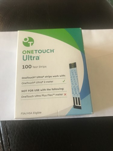 one touch ultra test strips 100 Exp 01/31/2026