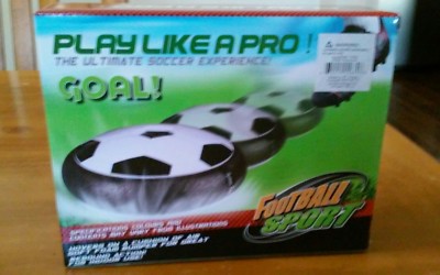 Air Hover Power Soccer Lamplight Indoor Football Sport Toy Floats Cushion Air