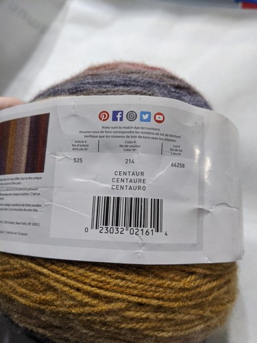 Lion Brand Mandala Yarn - Centaur #214 - DK Weight - 590 yards - 5.3oz - Acrylic - Picture 6 of 8