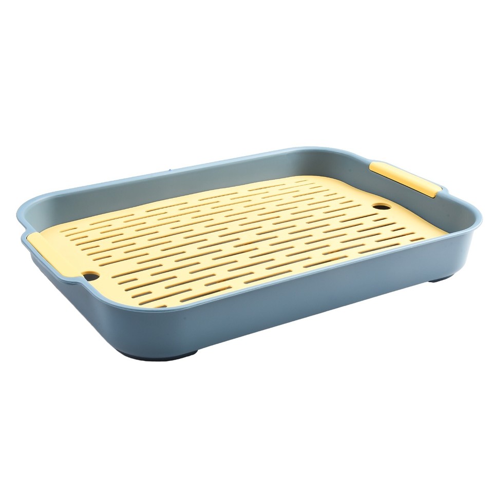 For Pet’s Training Rabbit Litter Tray Tray Heightened Grid Design Large
