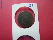 VINTAGE USA 1834 COIN TOKEN HARD TIME ATTLEBORO MASS   