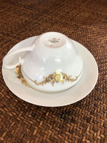 Vintage ROSENTHAL CONTINENTAL Bjorn WiInblad MEDLEY Tea Cup & Saucer Set - Picture 2 of 6