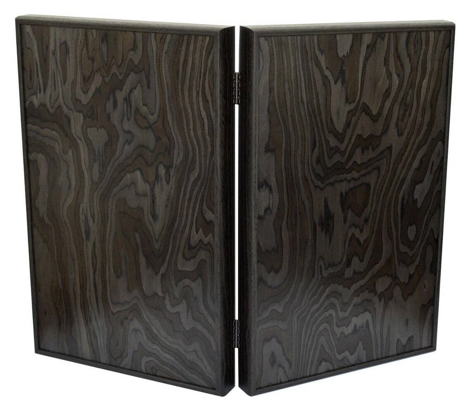 Ebony Burl 豪华双陆棋套装 - 希腊手工制作 — 第 2/4 张图片