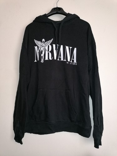 NIRVANA In Utero black long-sleeve hoodie (Men's L) - Picture 1 of 8