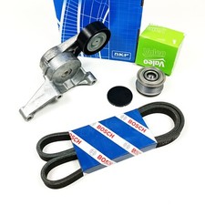 SKF/BOSCH Keilrippenriemensatz mit VALEO Freilauf für SEAT VW Caddy III Multivan