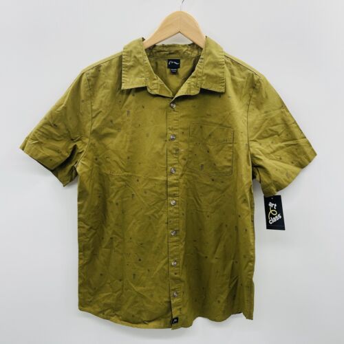 Art Class Youth Boys XXL 16/18 Gamer Woven Short Sleeve Button-Down Shirt 432