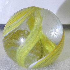 18674m Nice Vintage German Handmade Marble .68 Inches Near Mint Plus