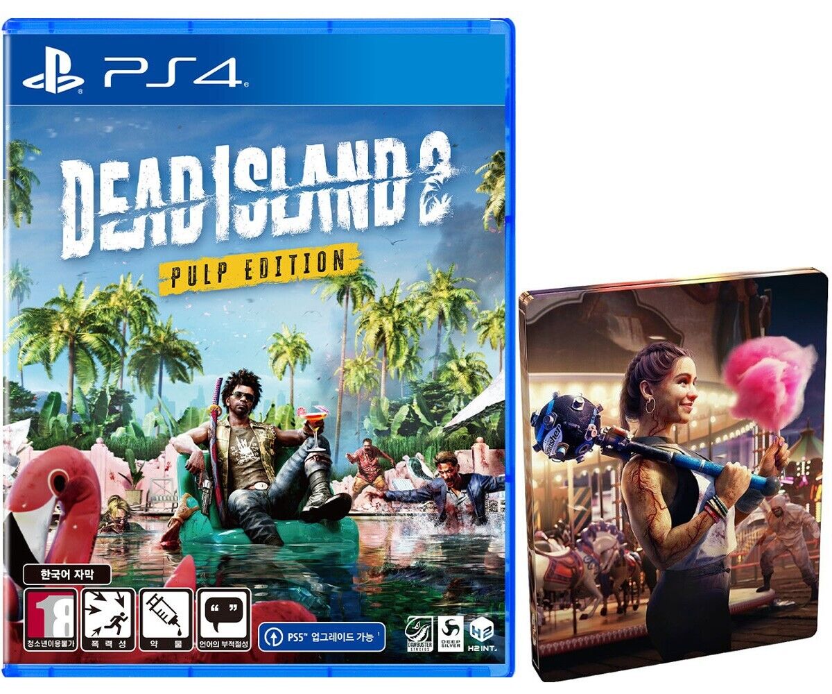 PS4 Dead Island 2 Pulp Edition + Steelbook [Korean Version]