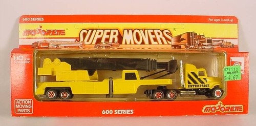 Majorette Super Movers 600 Series # 617 Mobile Crane 1:87 France