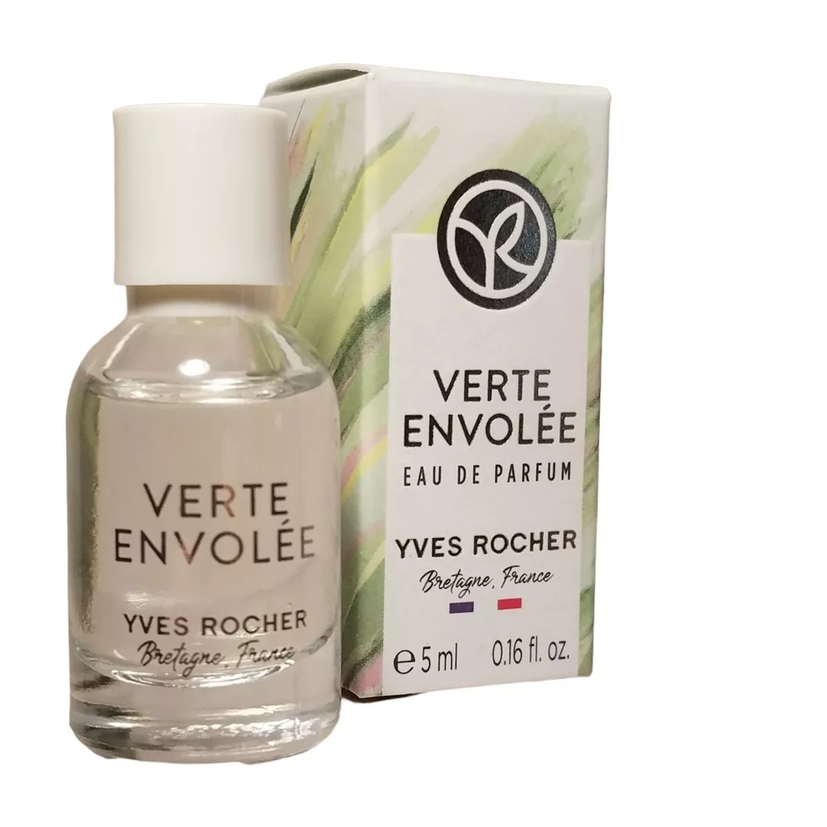 Mini Yves Rocher Verte Envolee Eau De Parfum Perfume Travel Size 0.16 fl oz