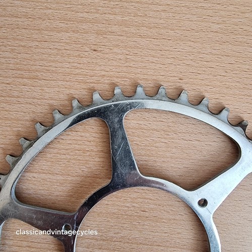 Williams Chrome Steel Chainring C1000 1/8" x 46t Dated AM 1950 #11 - Picture 3 of 6