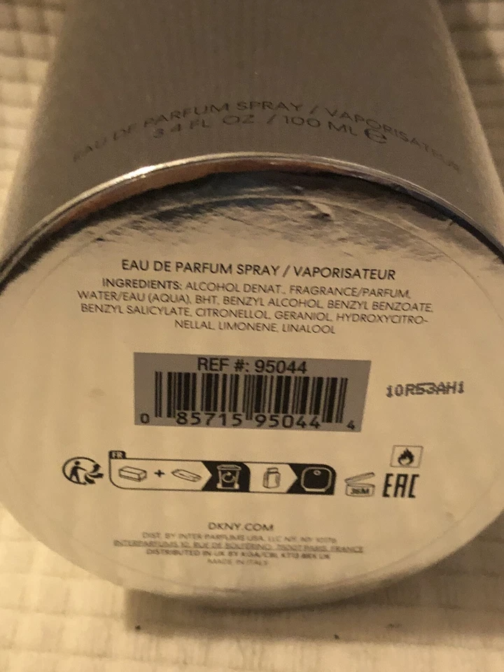 DKNY 24/7 Eau de Parfum Spray Para Hombres 3.4 Fl Oz/100 Ml. NUEVO/SELLADO, Hecho en Italia Foto 3 de 4
