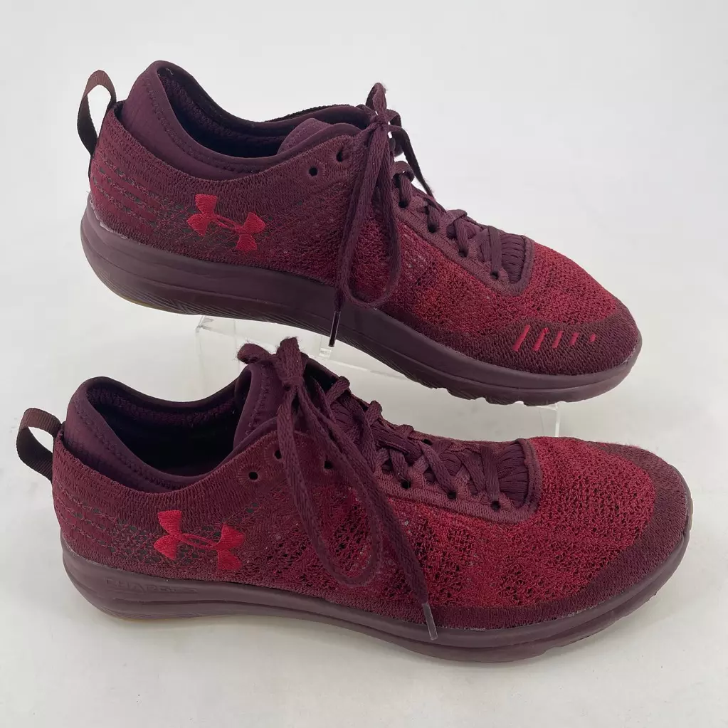 Sin alterar eterno tratar con Under Armour Mens Threadborne Fortis Running Shoes Red 1295734-501 Low Top  11.5M | eBay