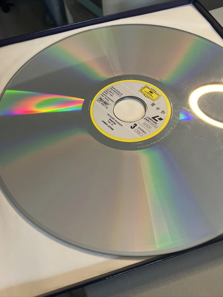 LaserDisc 3er Box - Richard Wagner - Siegfried - Jerusalem - Bild 4 von 4