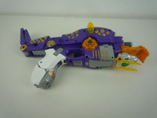 TRANSFORMERS DINOBOT TRICERATOPS BLASTER GUN TRANSFOMS TO ROBOT TRICERATOPS - Picture 6 of 6