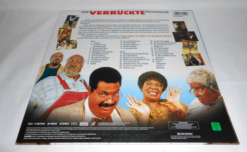 LASER DISC - Eddie Murphy - DER VERRÜCKTE PROFESSOR - Pioneer - PLDGB 36091 - Bild 2 von 3