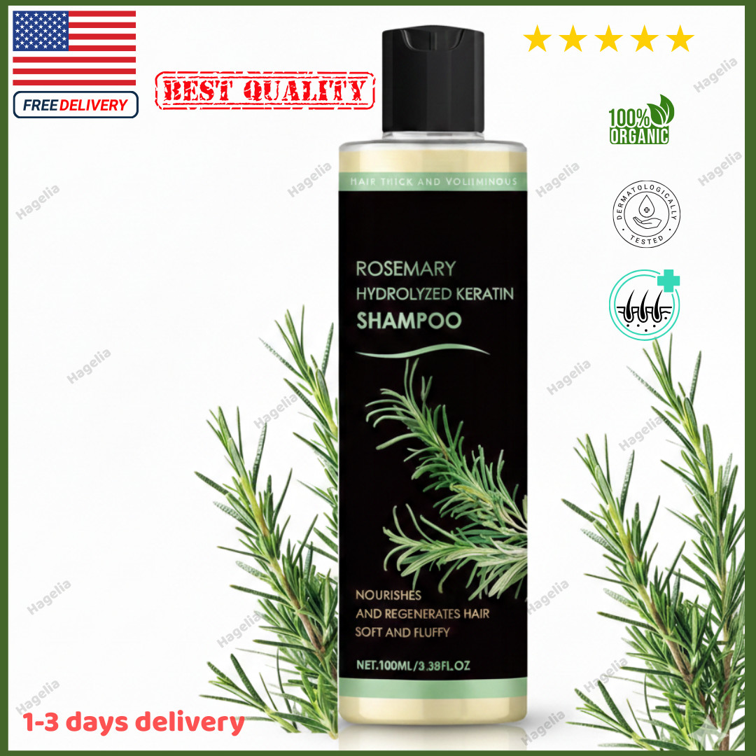 Tgideas Organic Rosemary Hair Growth Shampoo for Women and M