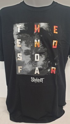Slipknot - The End So Far Letters T-Shirt Größe XXL