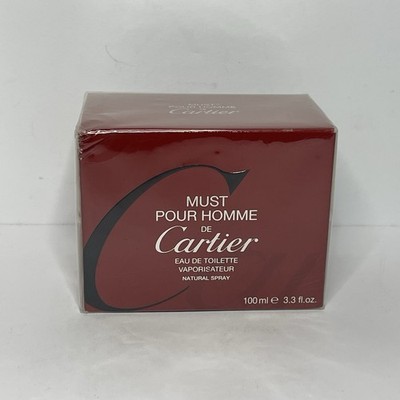 Must Pour Homme de CARTIER Eau De Toilette Spray 3.3 oz (100 ml