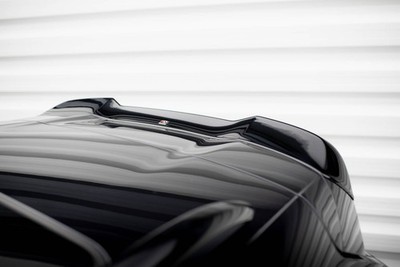 Maxton Design Heckspoiler 3D passend für Porsche Cayenne Mk2 FL schwarz Hochglan