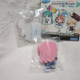 Project Sekai Airi Momoi Sega Official Plush and Acrylic Stand Character Goods