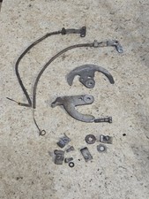 Vintage 1951 Lauson Twin 6hp T-651 Outboard Boat Motor Choke / Throttle Parts