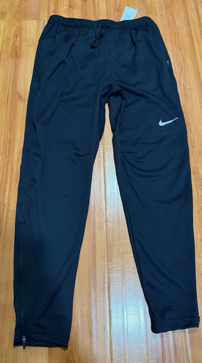 Nike Dri-fit Knit Running Pants HV4546-010 Size S | eBay