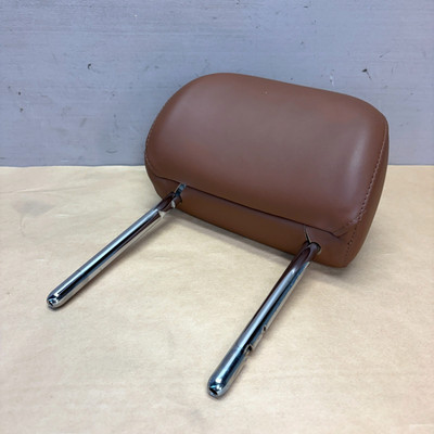 2017-2019 AUDI Q7 CEDAR BROWN LEFT RIGHT VALCONA LEATHER 2ND ROW HEAD REST OEM