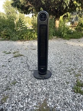 Dreo Tower Fan, Quiet Bladeless Oscillating Floor Fan with 4 Speeds & Timer