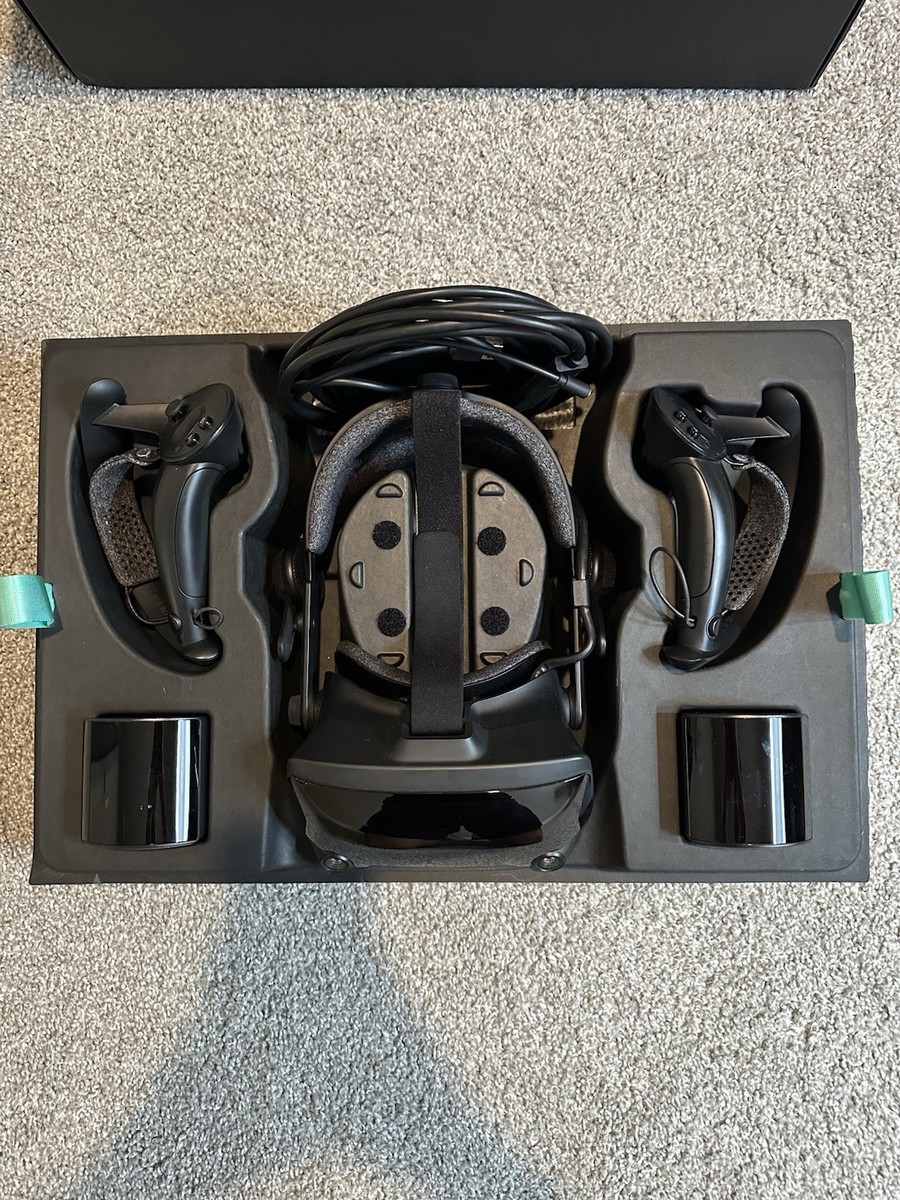 Valve Index VR Headset Kit w/ Original Box - Black (354231 Valve Index VR Headset Kit w/ Original Box - Black (354231