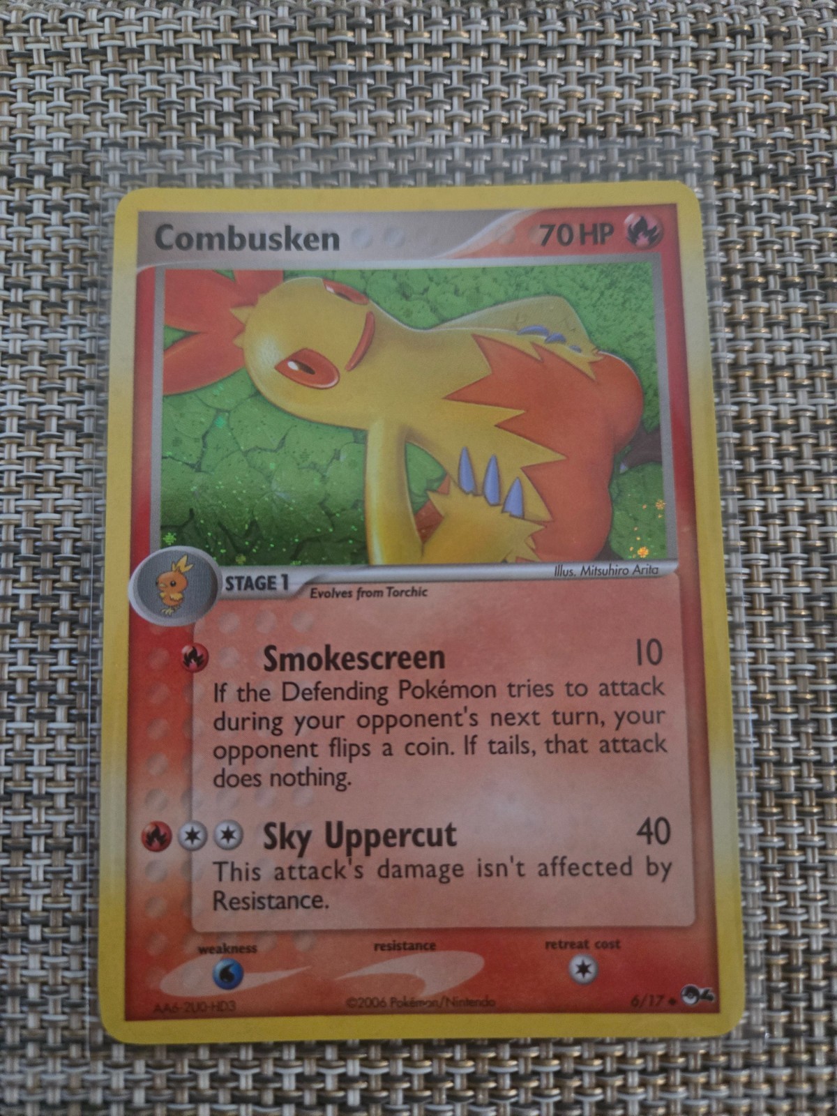 Pokemon TCG Combusken POP Series 4 6/17 Holo Uncommon English 2006, Ungraded