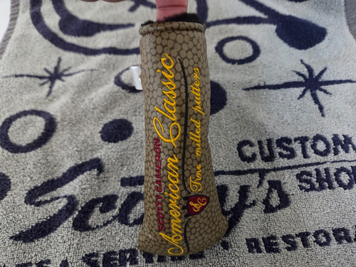 Scotty Cameron/Titleist American Classic Putter head cover blade headcover⛳GREAT