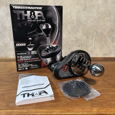 Thrustmaster TH8A Gated Shifter SIM Racing Weighted Chrome with Cables