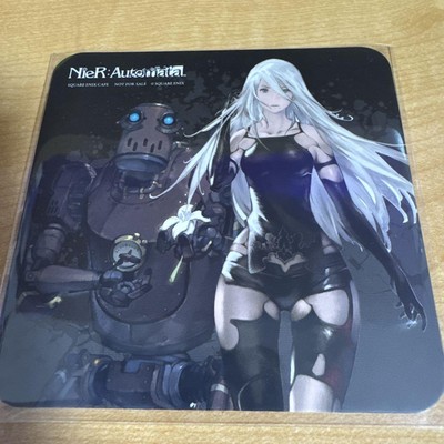 NieR:Automata Square Enix Cafe A2 & Pascal Coaster Late Anime character