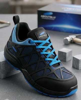  Premium Italian ABOUTBLU S3 Work Boots | Max Protection & Comfort Sz 43
