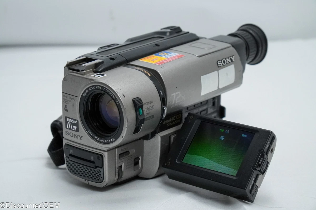 Sony Handycam 72x Digital Zoom Hi8 Camcorders for sale | eBay