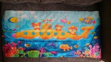 Kids Bath/Shower Mat PVC Non Slip Strong Suction 90cmx40cm Sea Submarine
