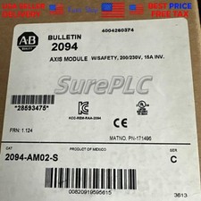 New Allen-Bradley 2094-AM02-S Servo Drive Axis Module  Fast Delivery US Free Tax