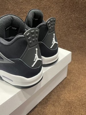 Size 9 - Air Jordan 4 Retro White Thunder for sale online | eBay