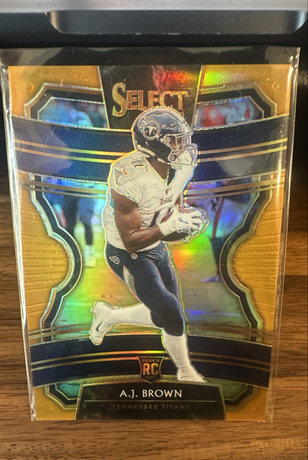 2019 Panini Select - Concourse A.J. Brown #30 Orange Prizm /49 (RC)