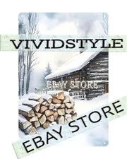 Cabin Metal Sign Rustic Winter Home home bedroom design