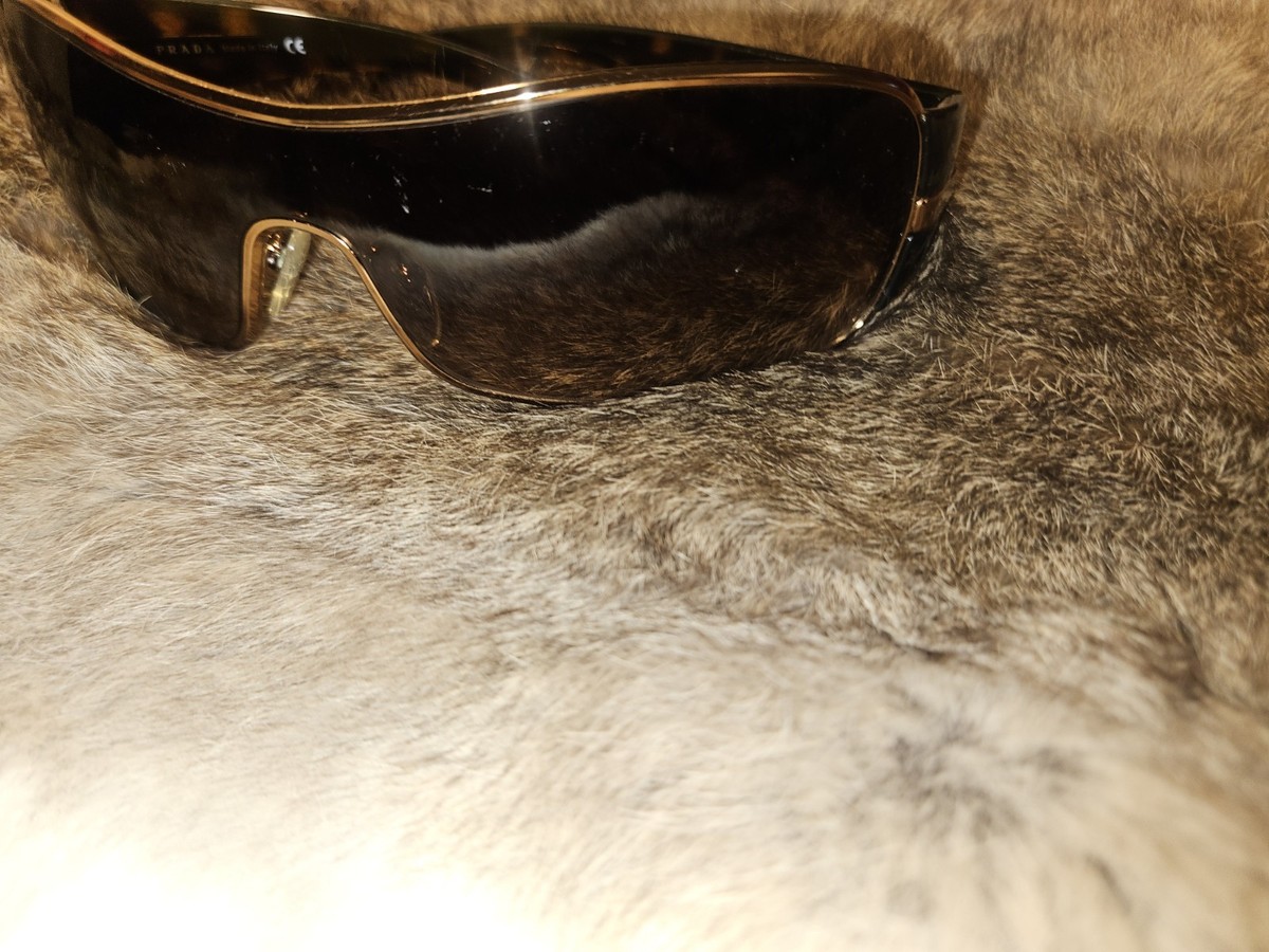 PRADA Vintage Sunglasses Wrap Around with Original Case. | eBay