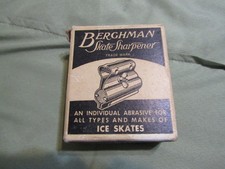 Berghman Skate Sharpener Individual Abrasive for All Types Makes In Box